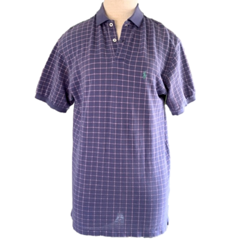 Polo Ralph Lauren medium purple and pink polo